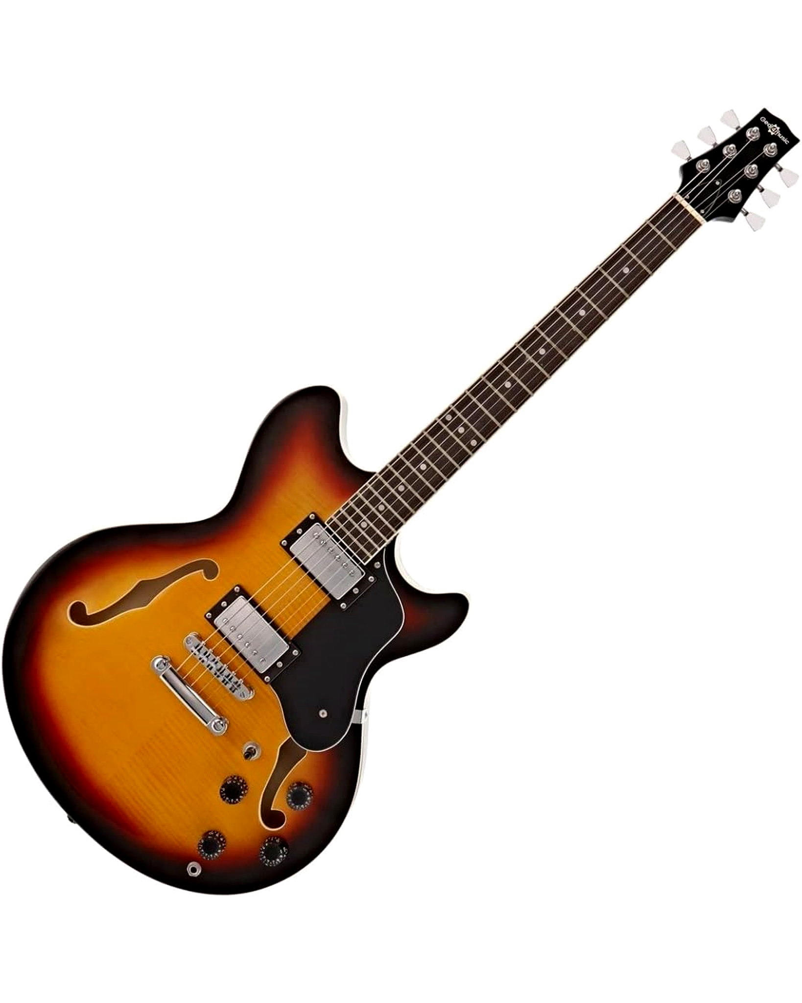 Guitare folk semi-acoustique