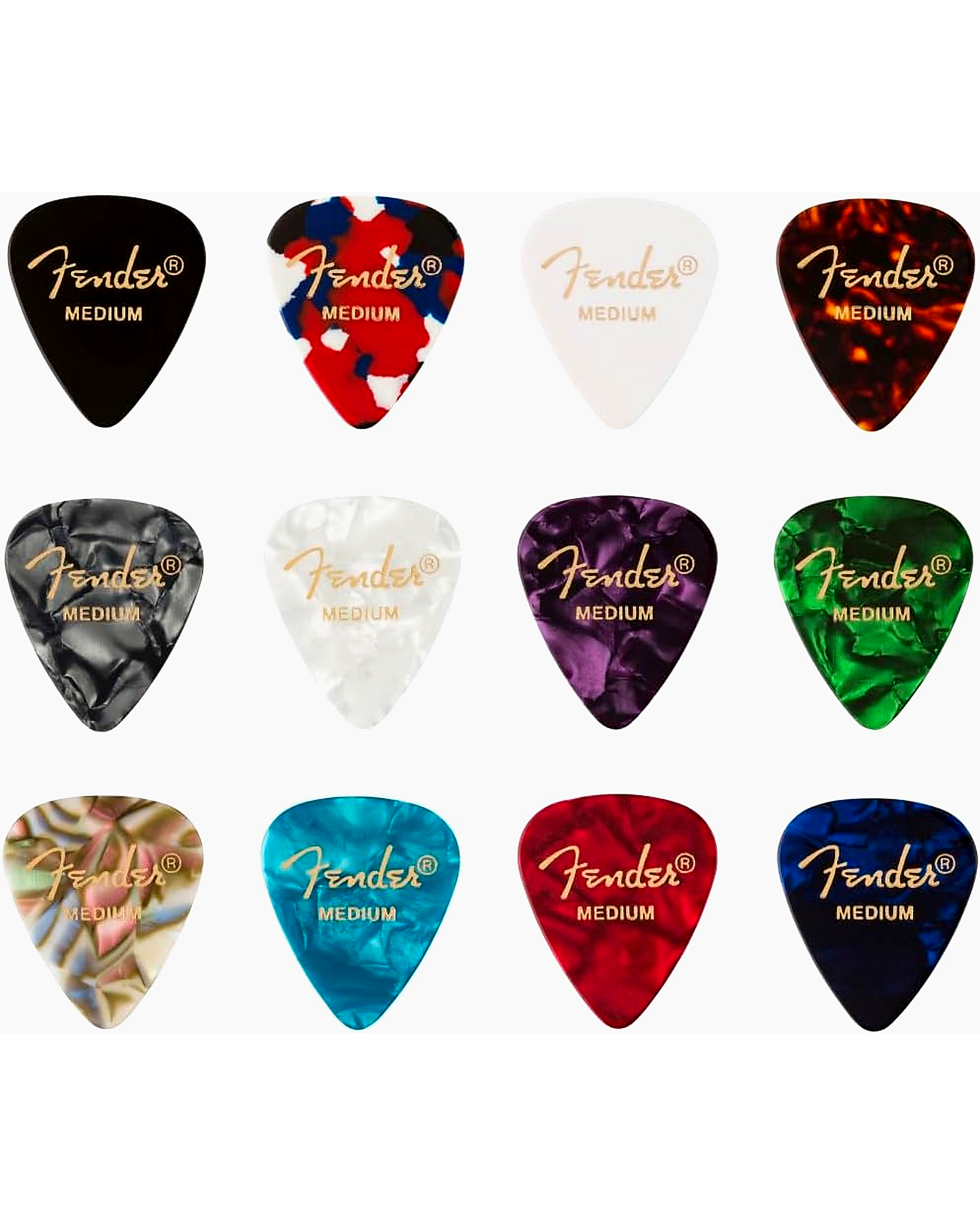 Médiators pour guitare
